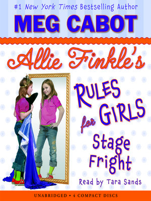 cover image of Stage Fright (Allie Finkle's Rules for Girls #4)